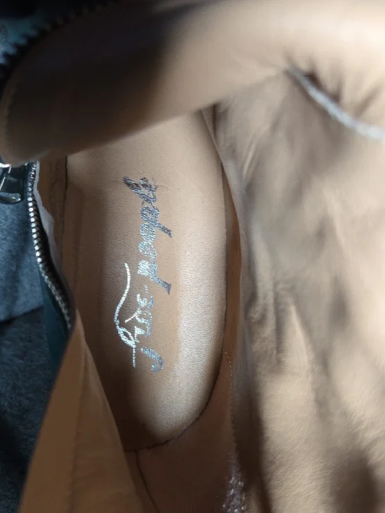 Free People Teal Leather Pointed Toe Zip Ankle Boots - Picture 2 of 9